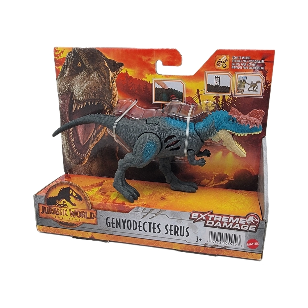 Jurassic World Dominion Extreme Damage Genyodectes Serus Action Figure